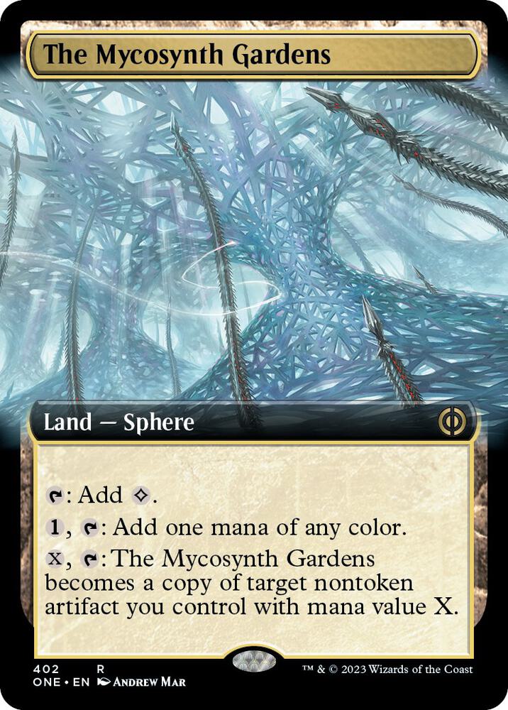 The Mycosynth Gardens (Extended Art) [Phyrexia: All Will Be One] 402