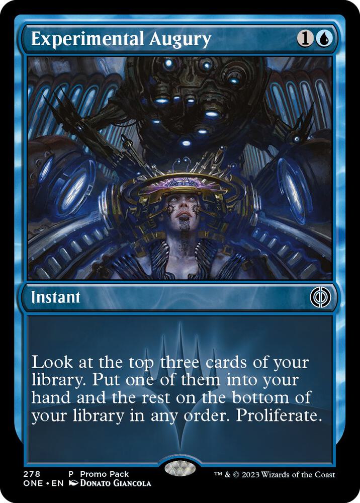 Experimental Augury [Promo Pack: Phyrexia: All Will Be One] 278