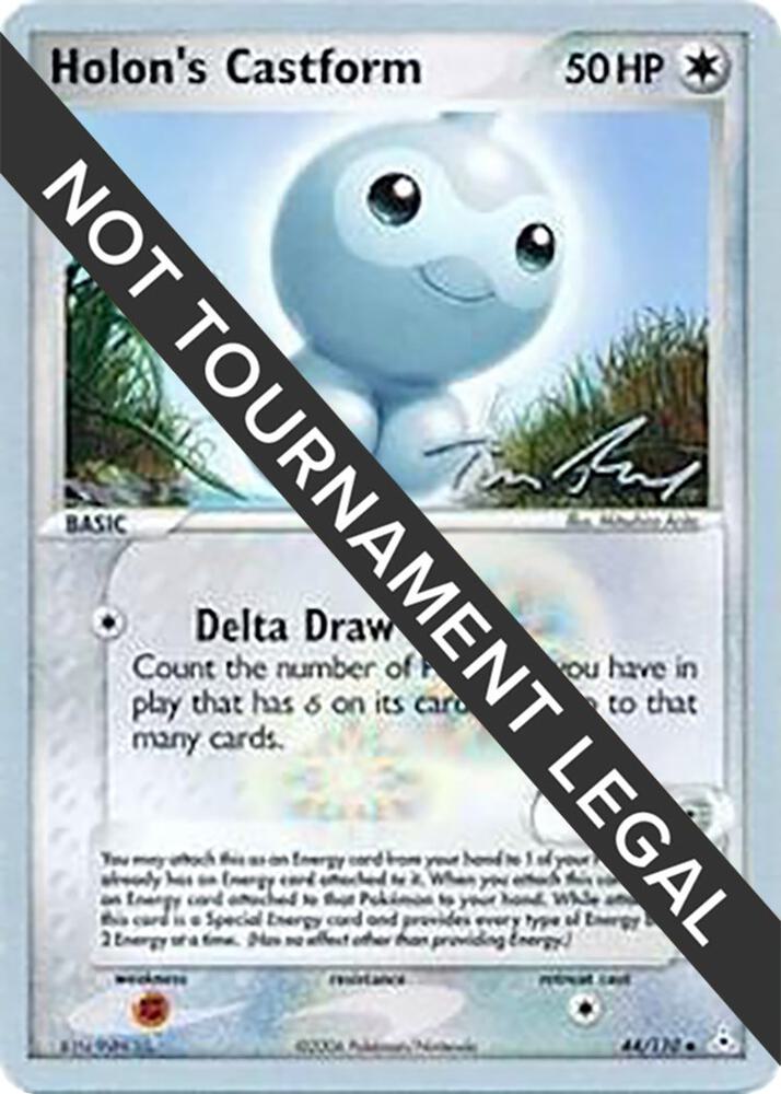 Holon's Castform - 2007 (Tom Roos) [World Championship Decks] 44/110
