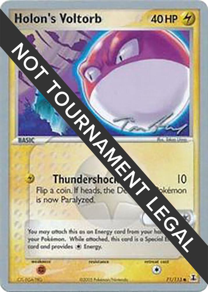 Holon's Voltorb - 2007 (Tom Roos) [World Championship Decks] 71/113
