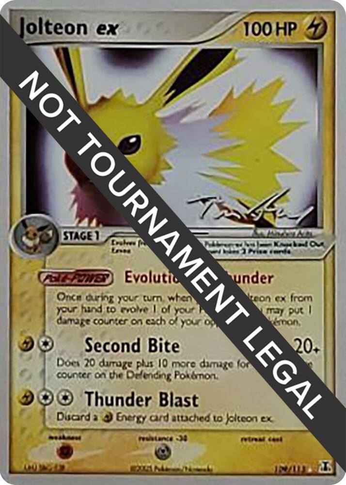 Jolteon ex - 2007 (Tom Roos) [World Championship Decks] 109/113
