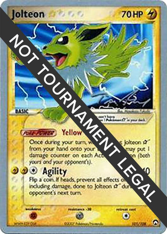 Jolteon Star - 2007 (Tom Roos) [World Championship Decks] 101/108