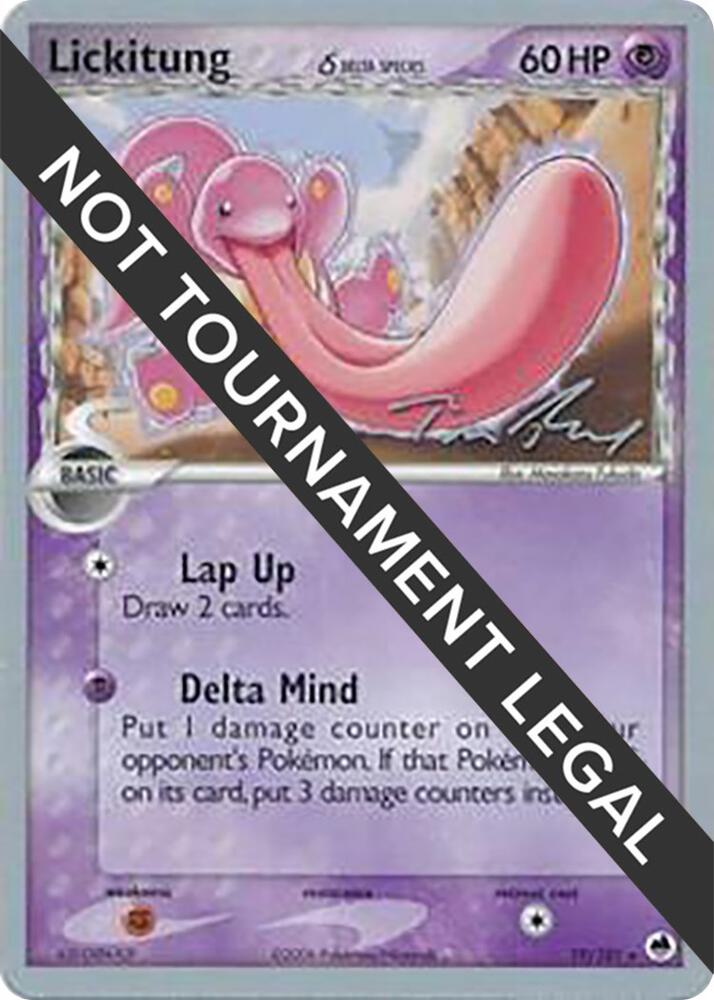 Lickitung (Delta Species) - 2007 (Tom Roos) [World Championship Decks] 19/101
