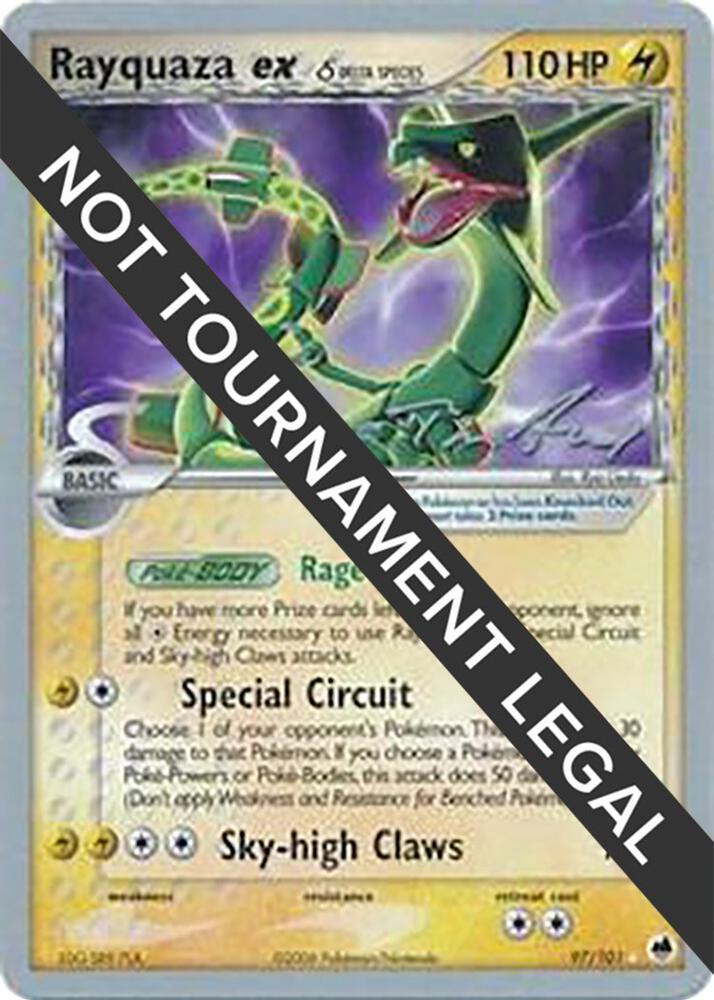Rayquaza ex (Delta Species) - 2007 (Tom Roos) [World Championship Decks] 97/101