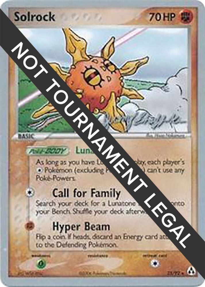 Solrock (25) - 2007 (Jeremy Scharff-Kim) [World Championship Decks] 25/92