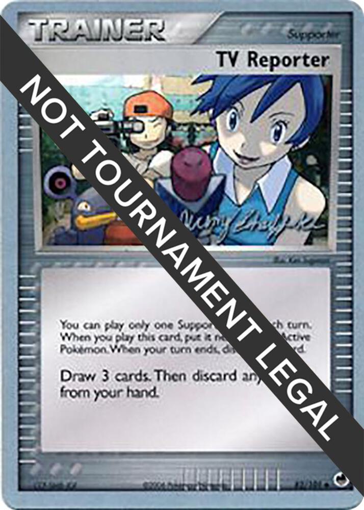 TV Reporter - 2007 (Jeremy Scharff-Kim) [World Championship Decks] 82/101