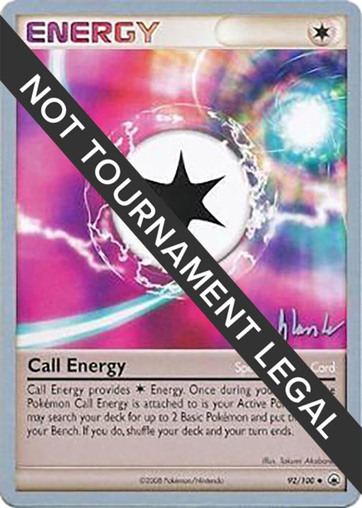 Call Energy - 2008 (Dylan Lefavour) [World Championship Decks] 92/100