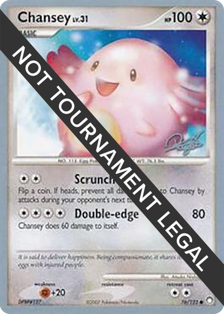 Chansey - 2008 (Paul Atanassov) [World Championship Decks] 76/123