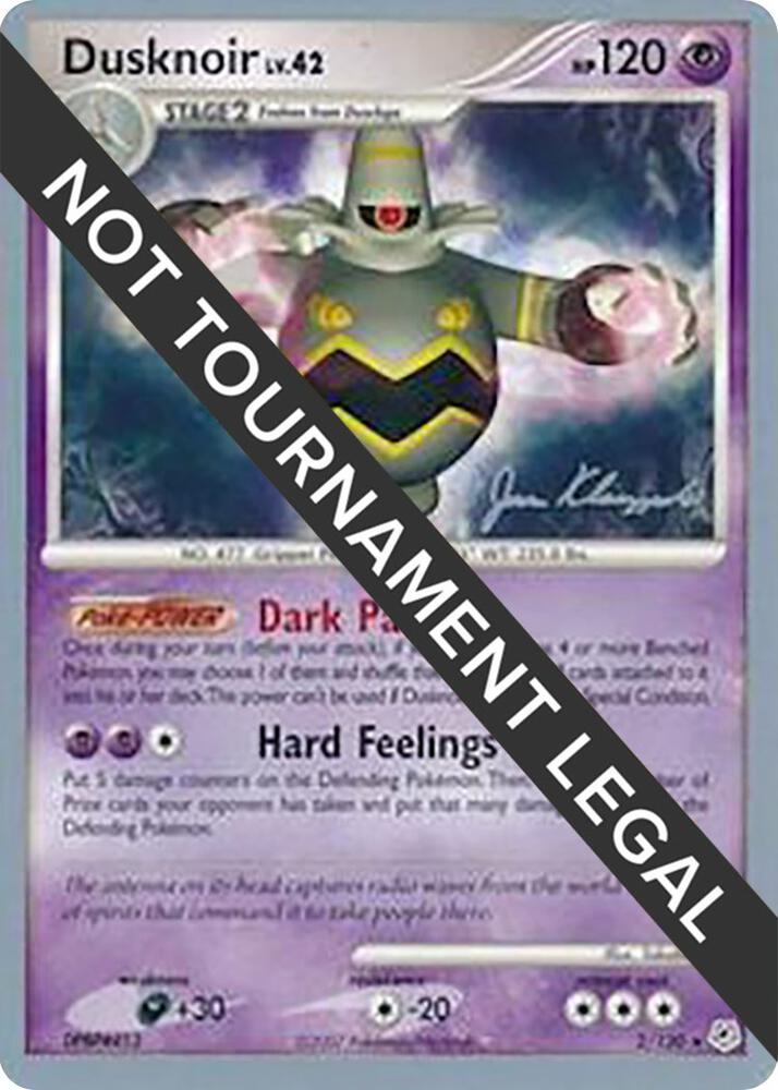 Dusknoir - 2008 (Jason Klaczynski) [World Championship Decks] 2/130