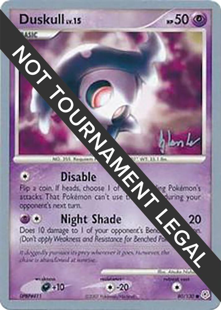 Duskull - 2008 (Dylan Lefavour) [World Championship Decks] 80/130