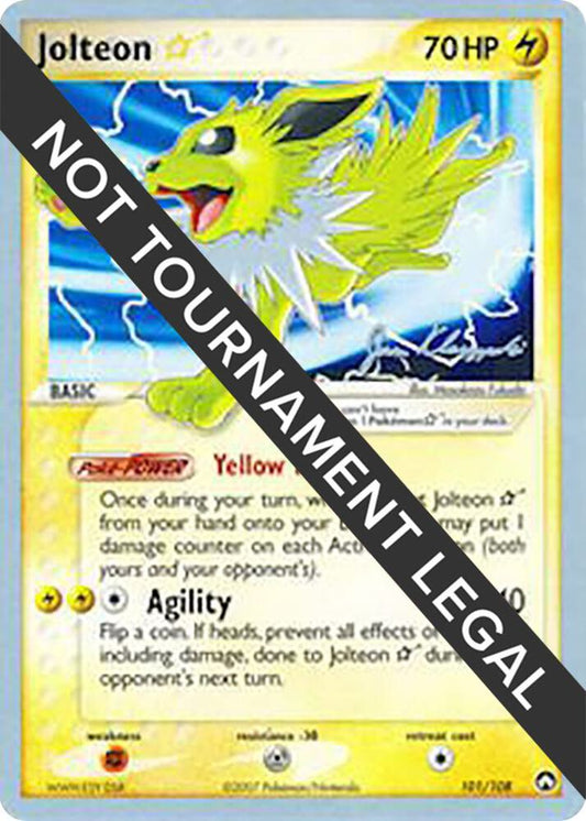Jolteon Star - 2008 (Jason Klaczynski) [World Championship Decks] 101/108