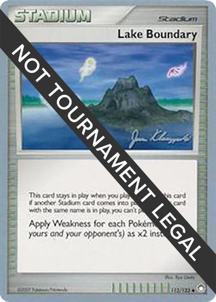 Lake Boundary - 2008 (Jason Klaczynski) [World Championship Decks] 112/123
