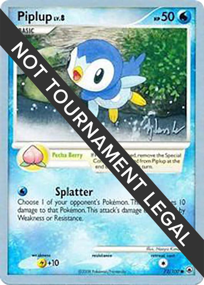 Piplup (72) - 2008 (Dylan Lefavour) [World Championship Decks] 72/100