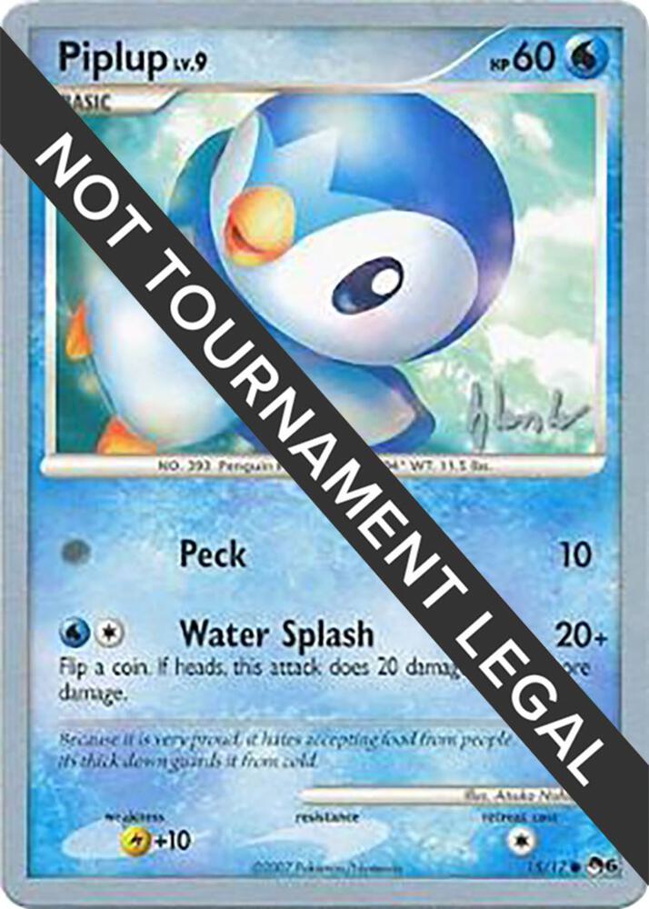 Piplup (15) - 2008 (Dylan Lefavour) [World Championship Decks] 15/17