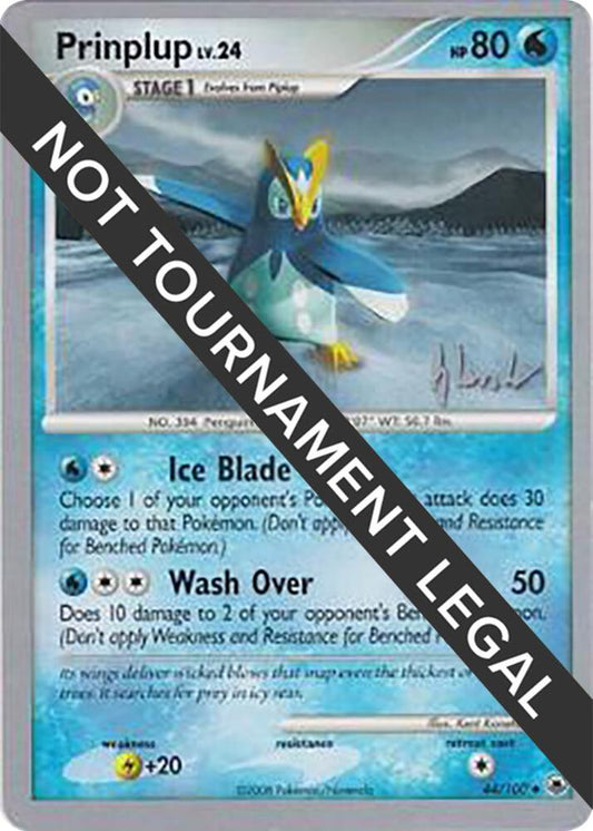 Prinplup (44) - 2008 (Dylan Lefavour) [World Championship Decks] 44/100