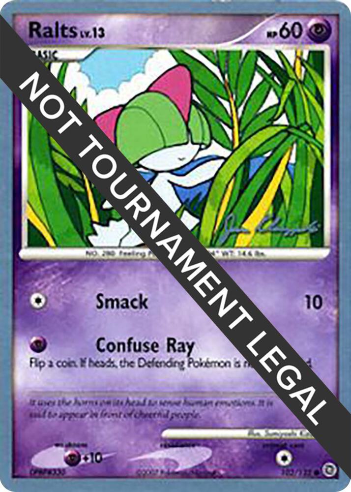 Ralts (102) - 2008 (Jason Klaczynski) [World Championship Decks] 102/132