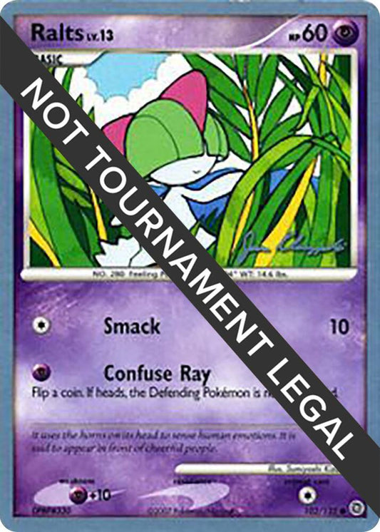 Ralts (102) - 2008 (Jason Klaczynski) [World Championship Decks] 102/132