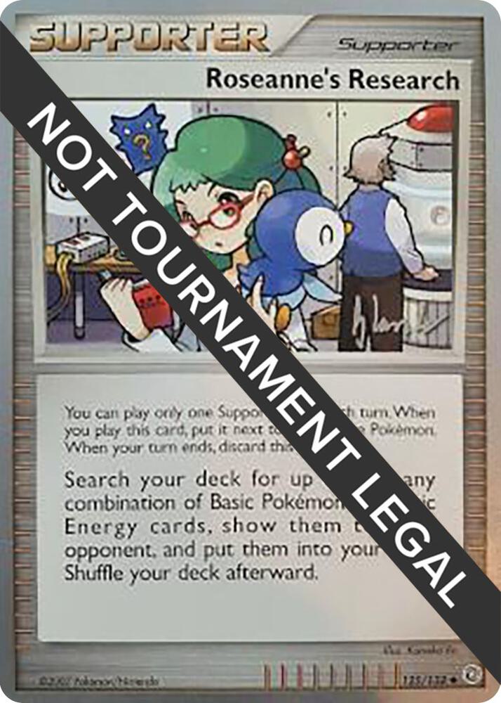 Roseanne's Research - 2008 (Dylan Lefavour) [World Championship Decks] 125/132