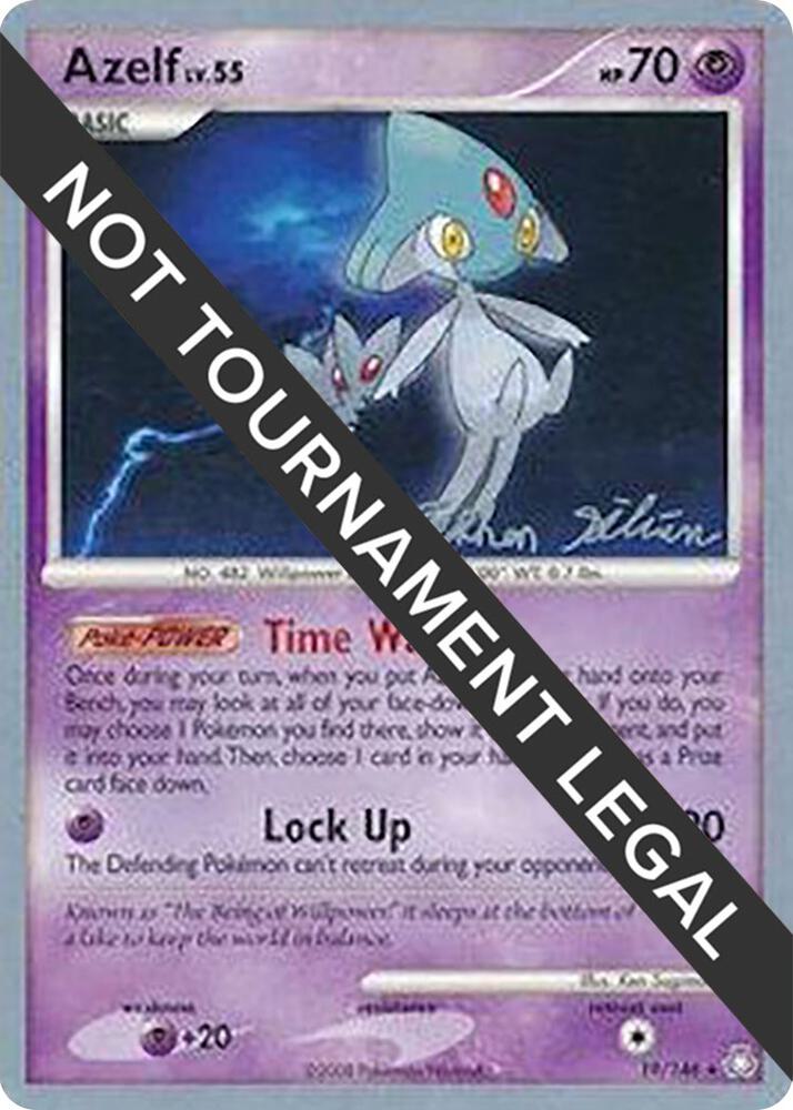 Azelf - 2009 (Stephen Silvestro) [World Championship Decks] 19/146