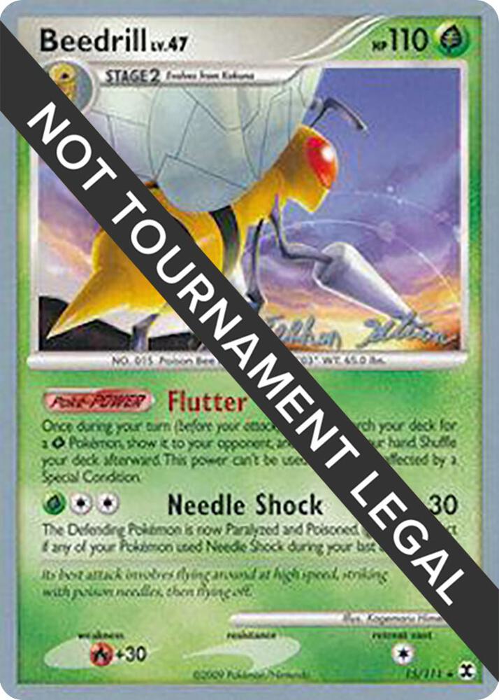 Beedrill (15) - 2009 (Stephen Silvestro) [World Championship Decks] 15/111