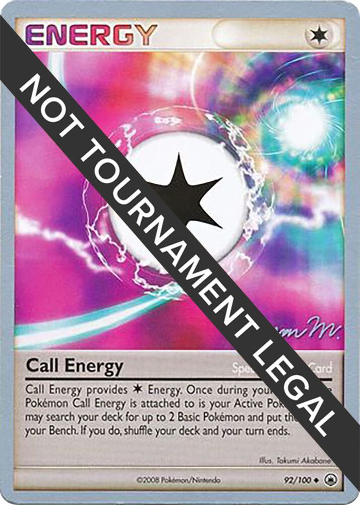Call Energy - 2009 (Jason Martinez) [World Championship Decks] 92/100