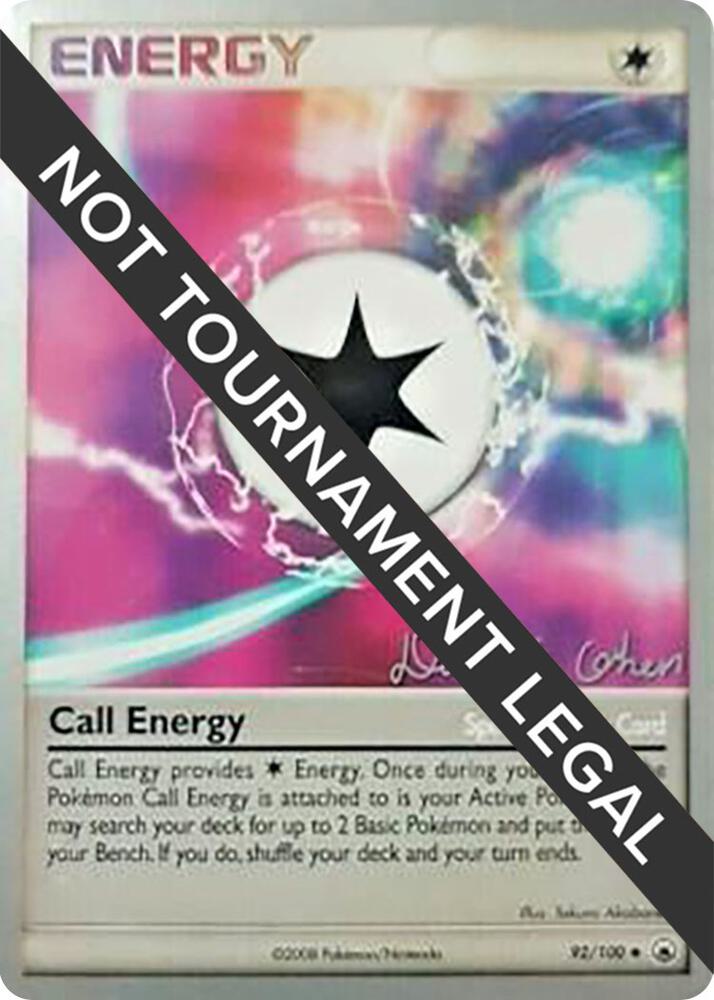 Call Energy - 2009 (David Cohen) [World Championship Decks] 92/100