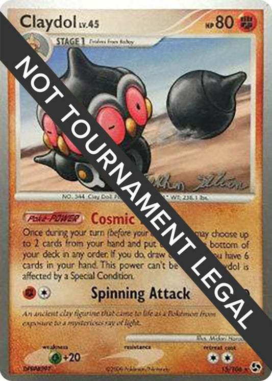 Claydol - 2009 (Stephen Silvestro) [World Championship Decks] 15/106