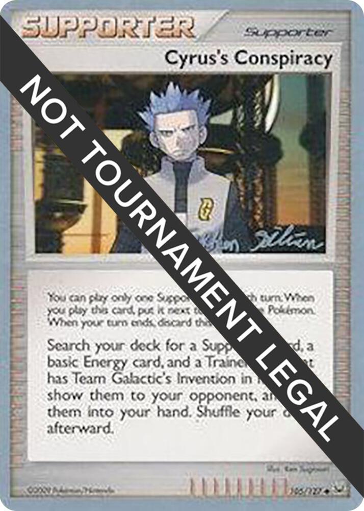 Cyrus's Conspiracy - 2009 (Stephen Silvestro) [World Championship Decks] 105/127
