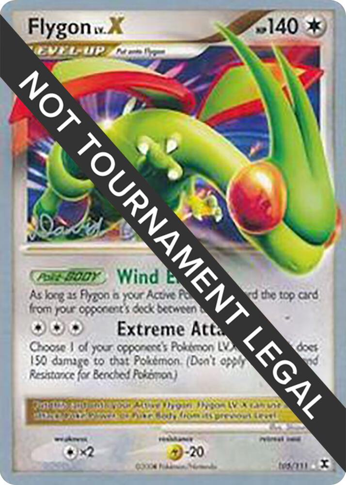 Flygon LV.X - 2009 (David Cohen) [World Championship Decks] 105/111