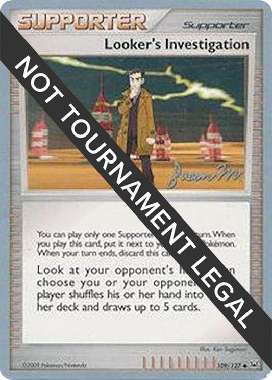 Looker's Investigation - 2009 (Jason Martinez) [World Championship Decks] 109/127