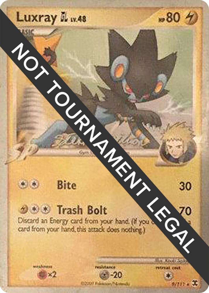 Luxray GL - 2009 (Stephen Silvestro) [World Championship Decks] 9/111