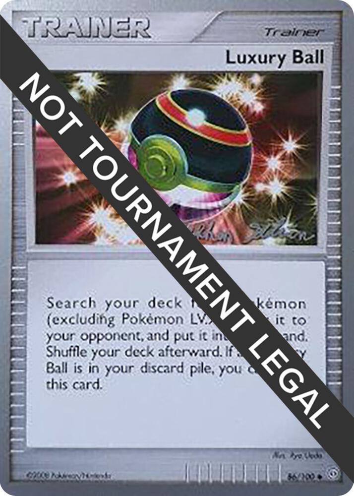 Luxury Ball - 2009 (Stephen Silvestro) [World Championship Decks] 86/100