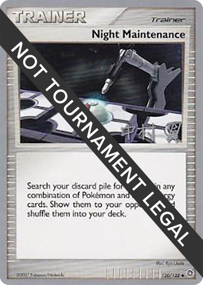 Night Maintenance - 2009 (Tsubasa Nakamura) [World Championship Decks] 120/132