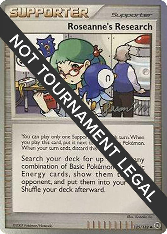 Roseanne's Research - 2009 (Jason Martinez) [World Championship Decks] 125/132