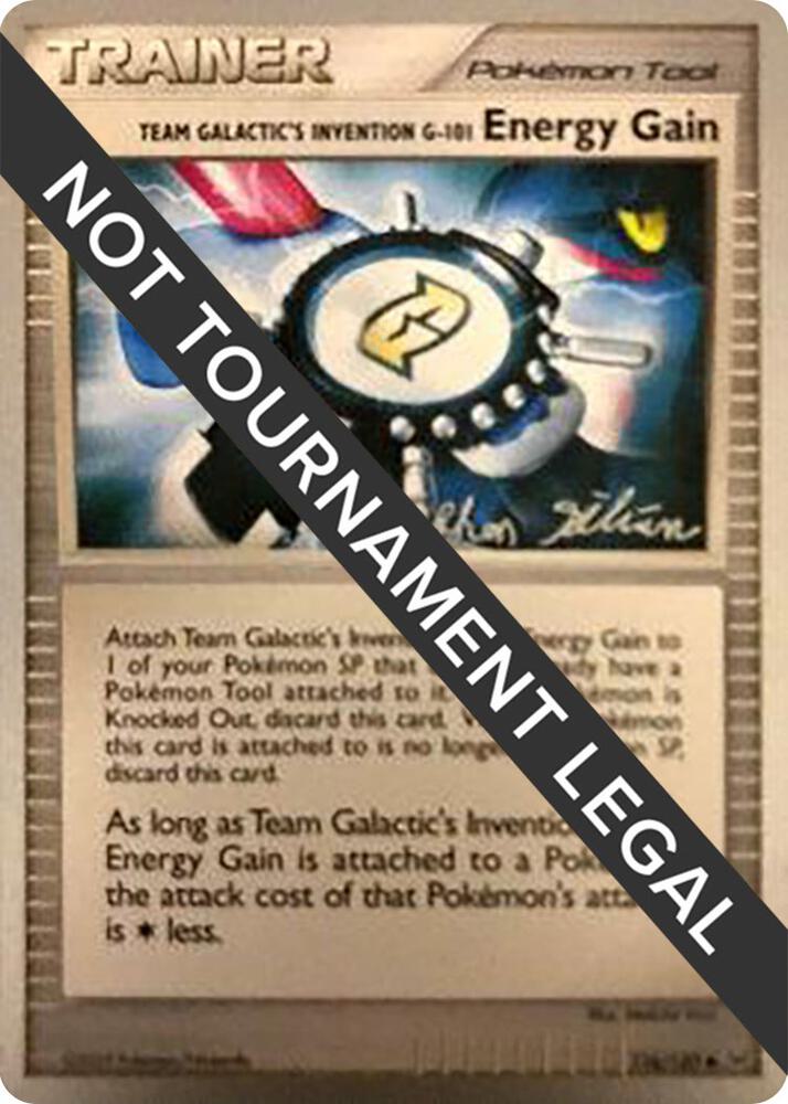 Team Galactic's Invention G-101 Energy Gain - 2009 (Stephen Silvestro) [World Championship Decks] 116/127