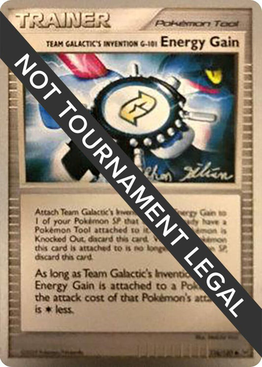 Team Galactic's Invention G-101 Energy Gain - 2009 (Stephen Silvestro) [World Championship Decks] 116/127