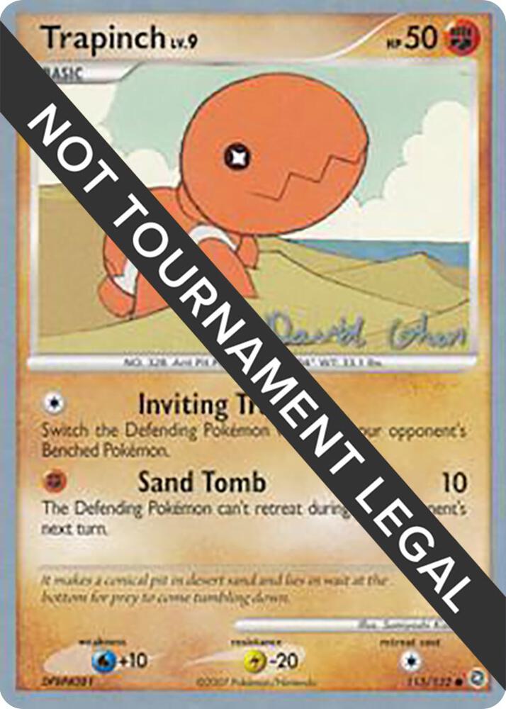 Trapinch - 2009 (David Cohen) [World Championship Decks] 115/132