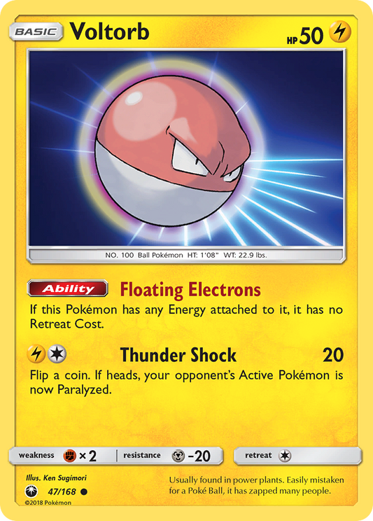 Voltorb - 47/168 Celestial Storm