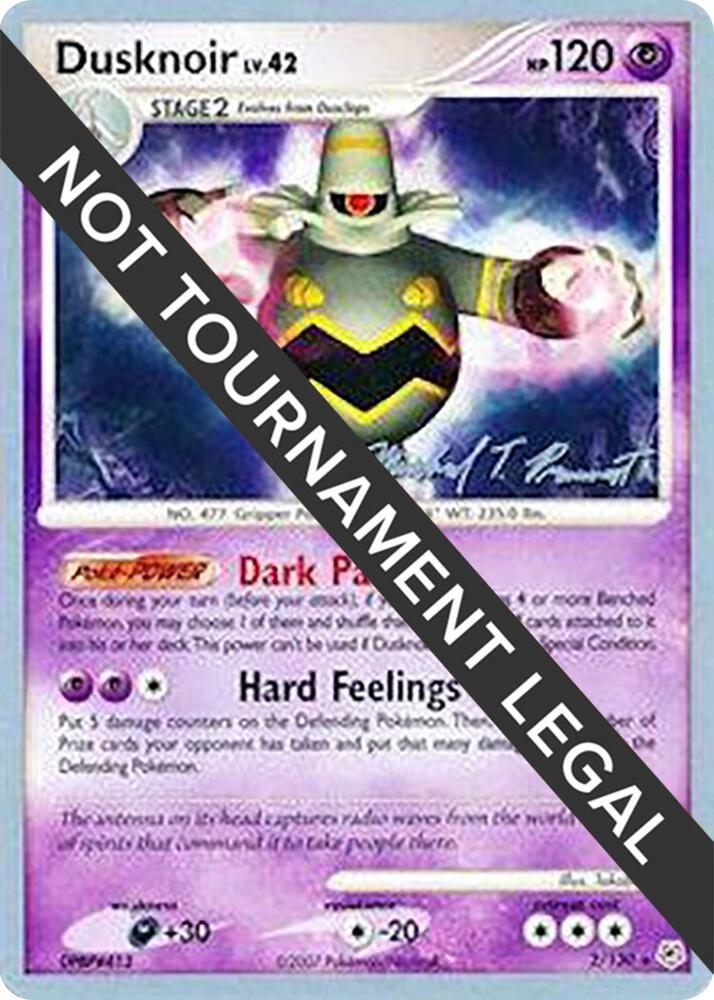 Dusknoir - 2010 (Michael Pramawat) [World Championship Decks] 2/130