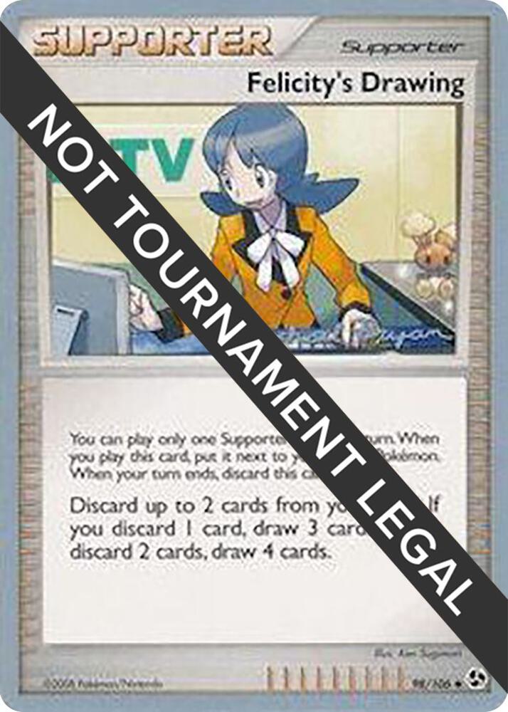 Felicity's Drawing - 2010 (Mychael Bryan) [World Championship Decks] 98/106