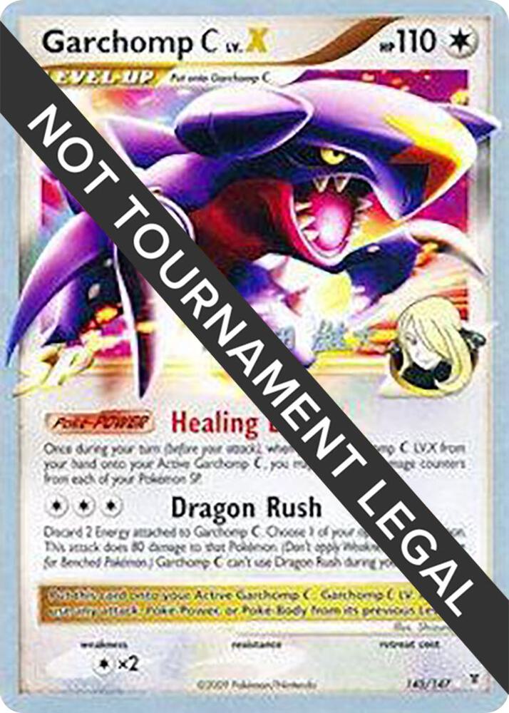 Garchomp C LV.X - 2010 (Yuta Komatsuda) [World Championship Decks] 145/147