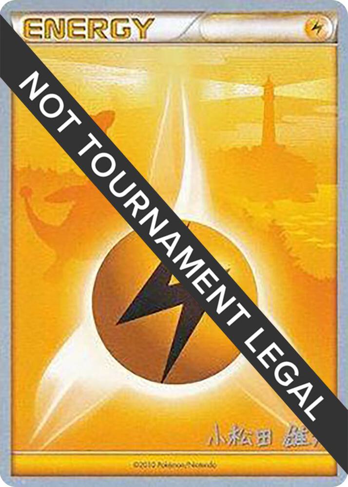 Lightning Energy - 2010 (Yuta Komatsuda) [World Championship Decks]