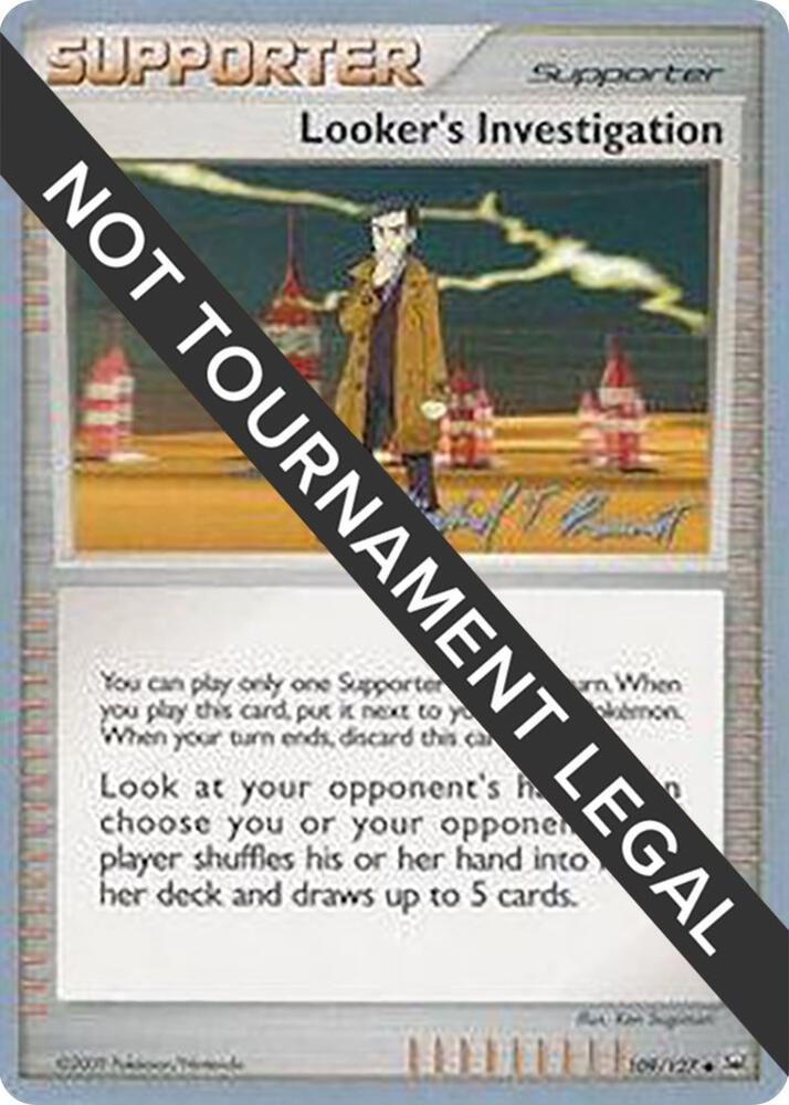 Looker's Investigation - 2010 (Michael Pramawat) [World Championship Decks] 109/127