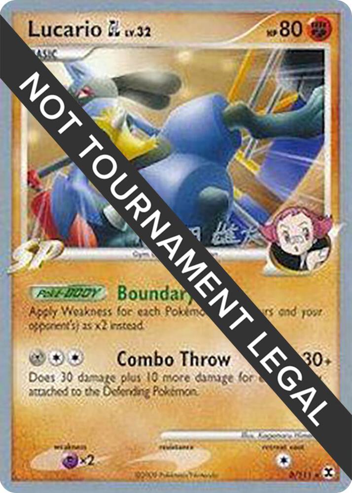 Lucario GL - 2010 (Yuta Komatsuda) [World Championship Decks] 8/111