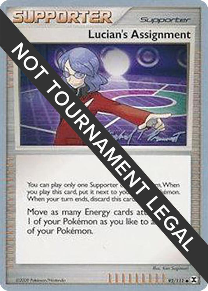 Lucian's Assignment - 2010 (Michael Pramawat) [World Championship Decks] 92/111