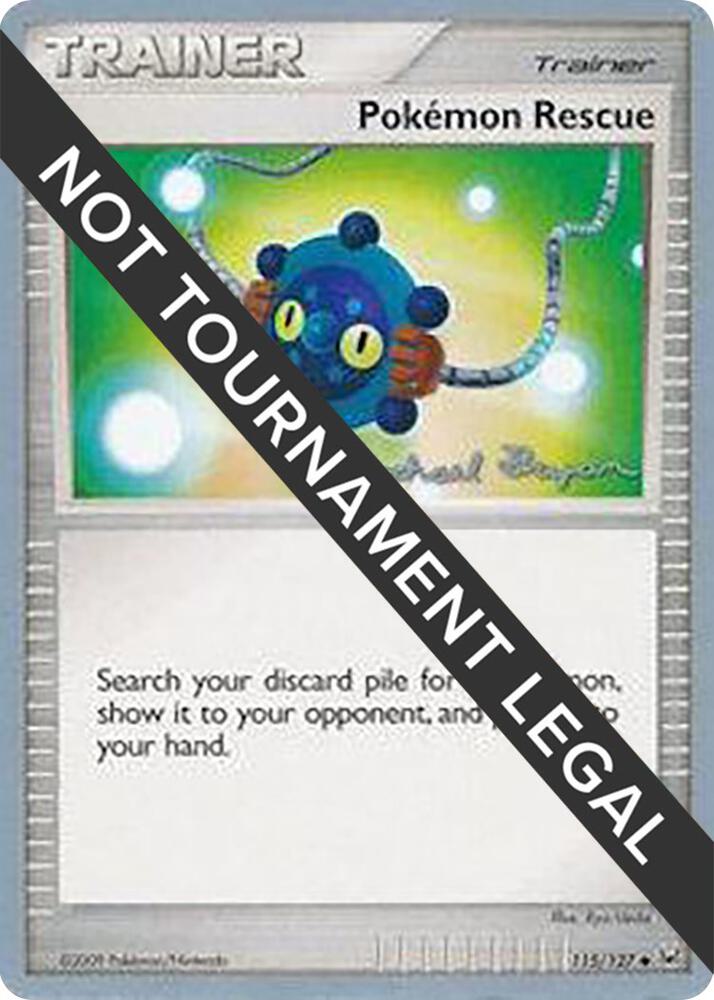 Pokemon Rescue - 2010 (Mychael Bryan) [World Championship Decks] 115/127