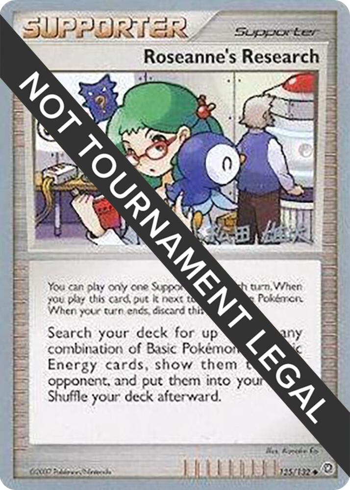Roseanne's Research - 2010 (Yuta Komatsuda) [World Championship Decks] 125/132