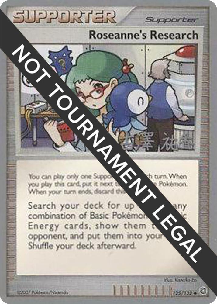 Roseanne's Research - 2010 (Yuka Furusawa) [World Championship Decks] 125/132