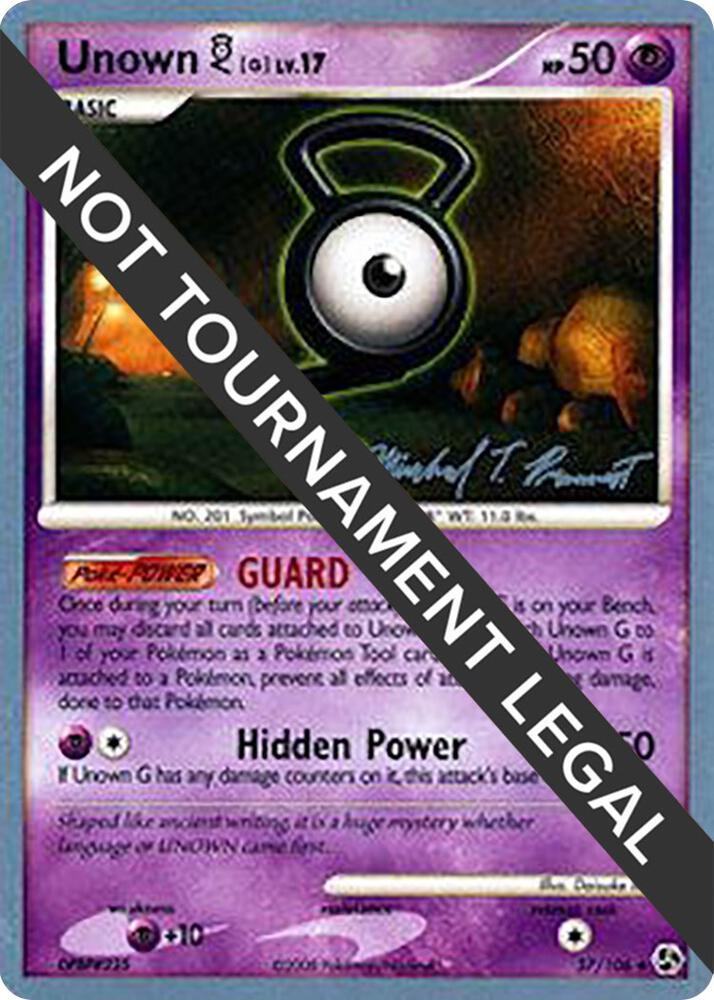 Unown [G] - 2010 (Michael Pramawat) [World Championship Decks] 57/106