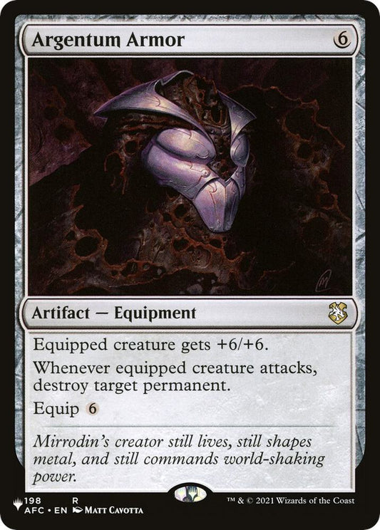Argentum Armor [The List Reprints] 198/062